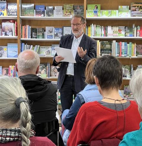 Premierenlesung Windgras, Buchhaus Suhl 2022