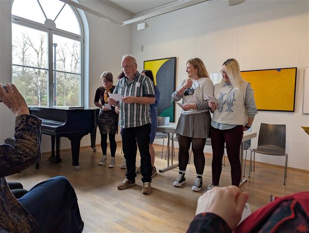 Gruppenarbeit bei den Werkstatttagen 2010