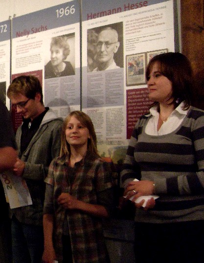 Jugendgruppe beim Auftritt 2010